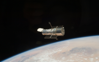 NASA's Hubble Space Telescope launched in 1990 and has been a crucial scientific instrument. Credit: NASA