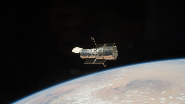 NASA's Hubble Space Telescope launched in 1990 and has been a crucial scientific instrument. Credit: NASA